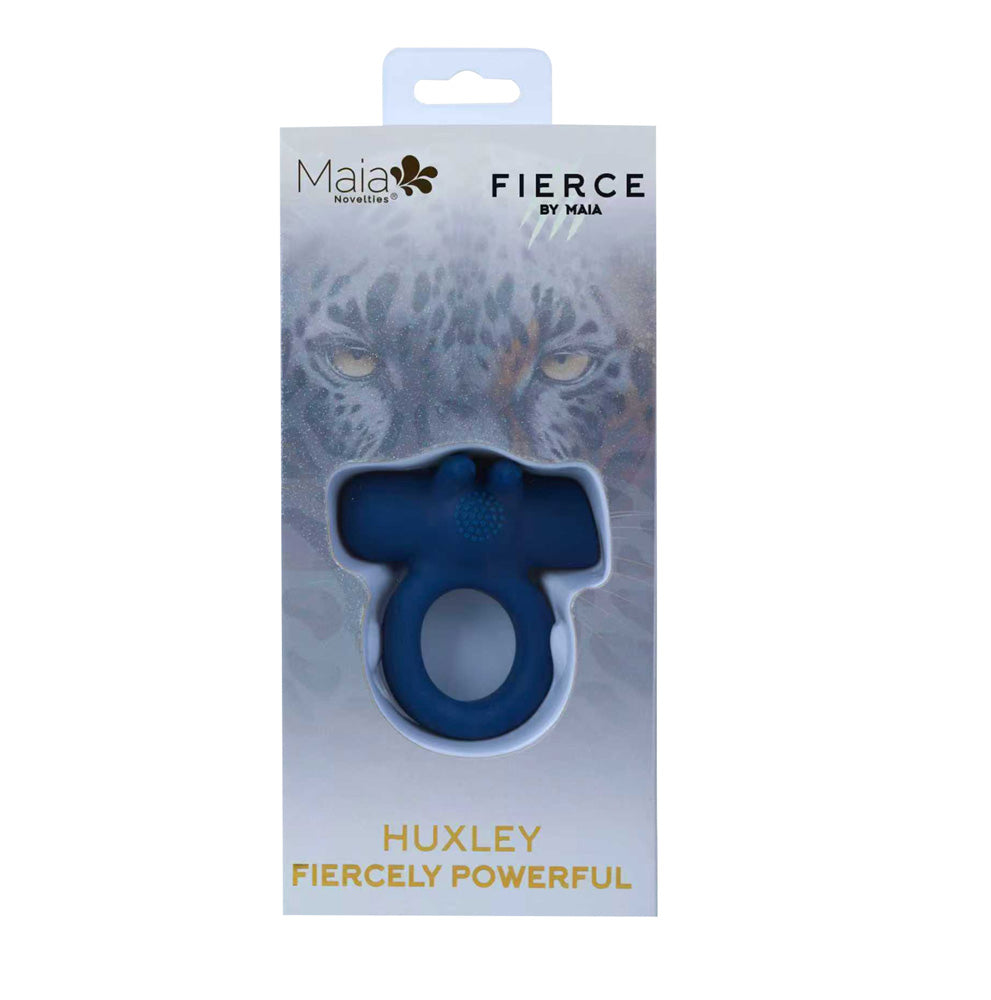 Maia HUXLEY Rechargeable Strong Vibrating Cock Ring - - Vibrating Cock Rings
