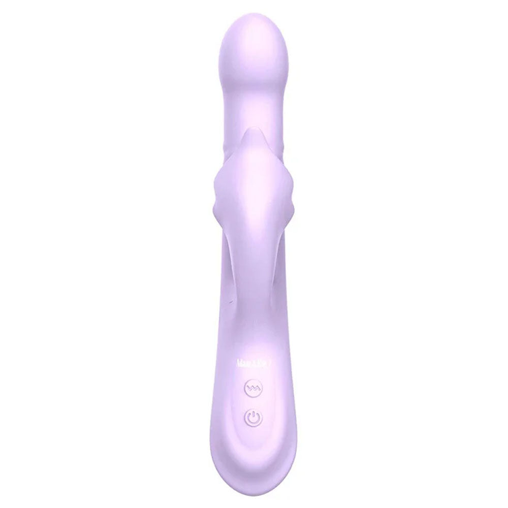 Adam & Eve Eves Throbber Pulsing Rabbit Style Vibrator - Rabbit Vibrators
