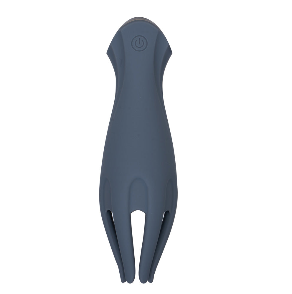 Maia LEO USB Rechargeable Penis Head Tickler - Grey - Masturbators and Strokers