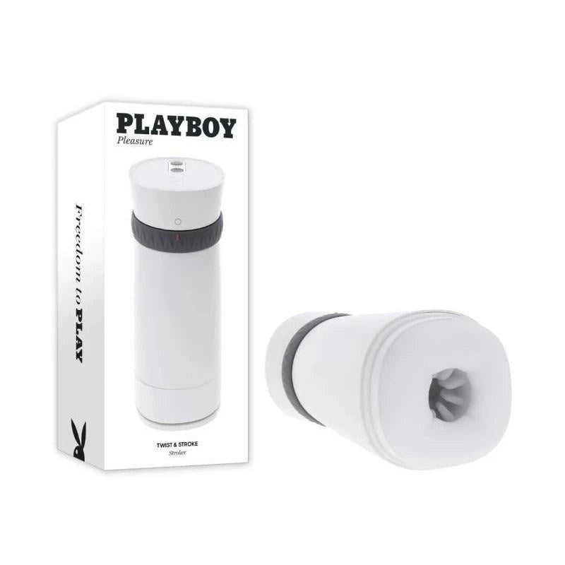 Playboy Pleasure TWIST & STROKE Heating Male Stroker - - Masturbators and Strokers