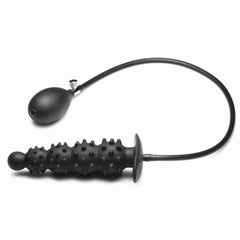 BDStyle Ribbed Textured Inflatable Anal Plug - - Butt Plugs