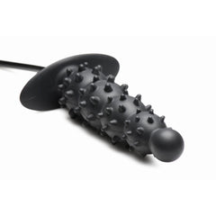BDStyle Ribbed Textured Inflatable Anal Plug - - Butt Plugs