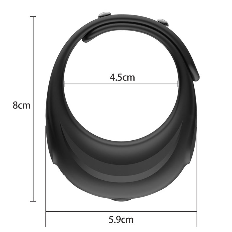 BDStyle Wrist Watch Adjustable Size Vibrating Cock Ring - - Vibrating Cock Rings