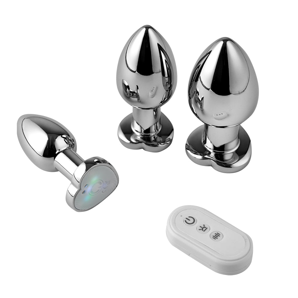 BDStyle App Controlled Light Up Rainbow LED Anal Plug - - Butt Plugs