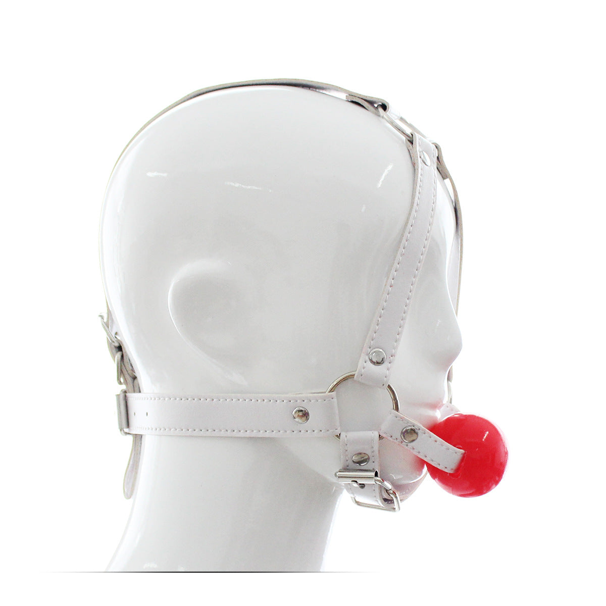BDStyle Bondage Ball Gag Head Harness - Bondage Gags and Bits