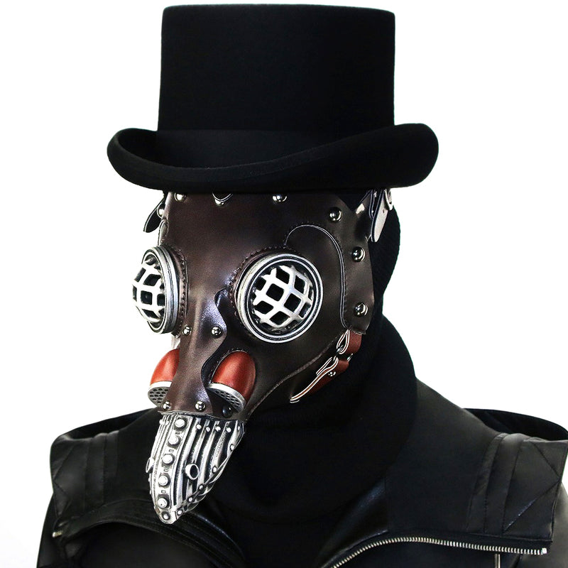 BDStyle Plague Doctor Gothic Bird Beak Bondage Mask - Masks And Blindfolds