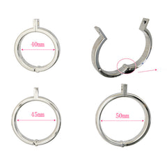 Steampunk Male Cock Cage Medium With Different Ring Size - - Male Chastity