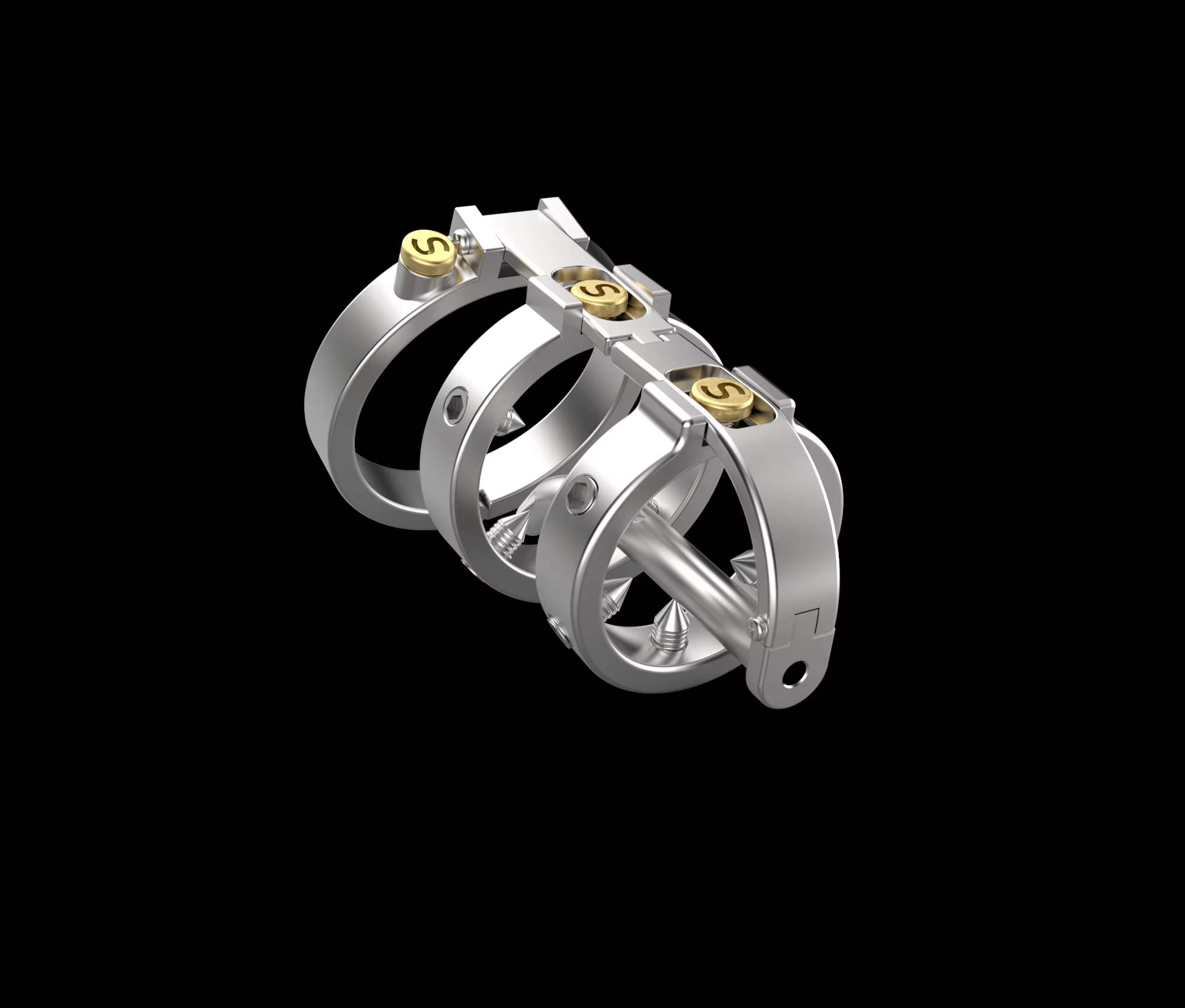 Mechanical Chastity Cage - - Male Chastity