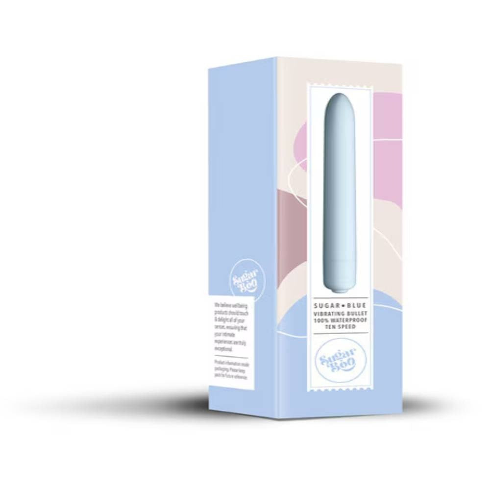 Rocks Off SugarBoo Sugar Vibrating Bullet Massager with 10 Functions - - Bullet Vibrators