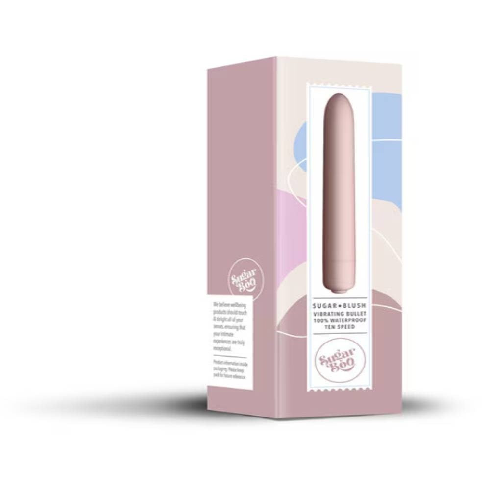 Rocks Off SugarBoo Sugar Vibrating Bullet Massager with 10 Functions - - Bullet Vibrators