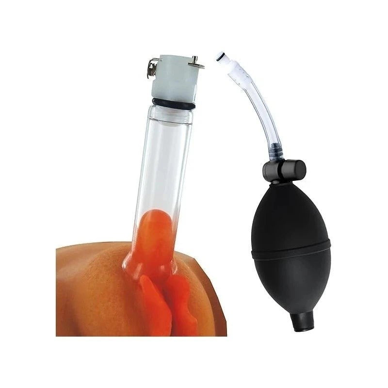 XR Brands Size Matters Clitoris Pumping Cylinder Vacuum Enhancement - - Pussy And Clit Toys
