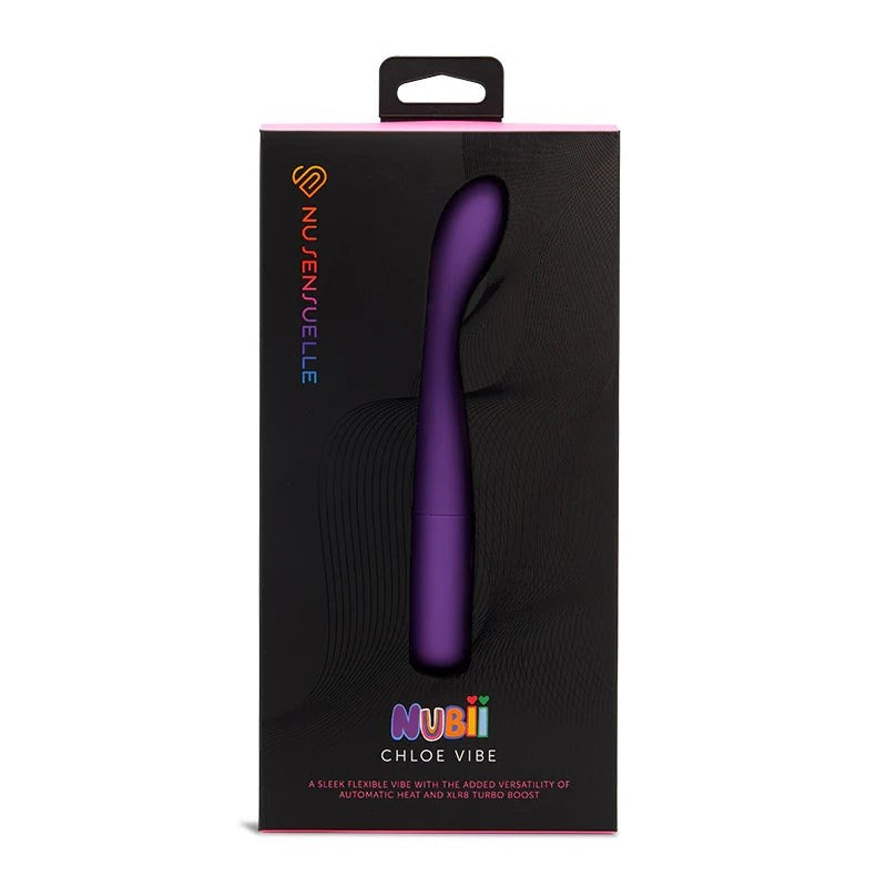 Nu Sensuelle Chloe Nubii Slim G Spot Vibrator with Turbo and Heat - - G-Spot Vibrators