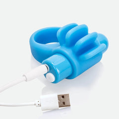 Charged Skooch 10 Functions Vibrating Mens Cock Ring - - Vibrating Cock Rings