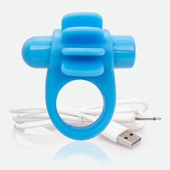 Charged Skooch 10 Functions Vibrating Mens Cock Ring - - Vibrating Cock Rings