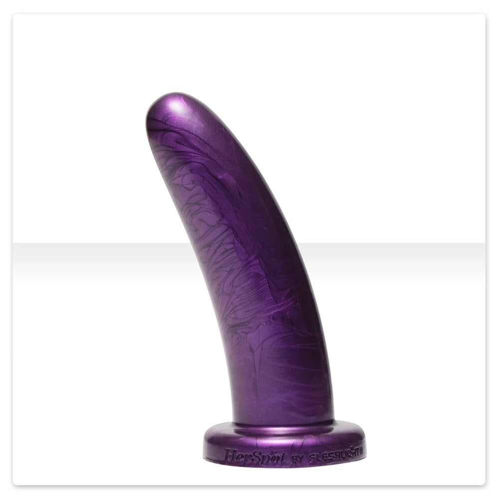 Fleshlight Plum Orchid Realistic Silicone Dildo Premium Body Safe Design - - Realistic Dildos