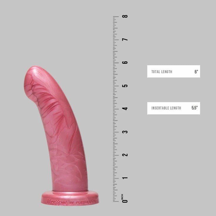 Fleshlight Golden Rose Vaginal and Anal Pleasure Dildo Dual Stimulation - Medium - Realistic Dildos