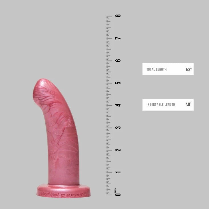 Fleshlight Golden Rose Vaginal and Anal Pleasure Dildo Dual Stimulation - Small - Realistic Dildos