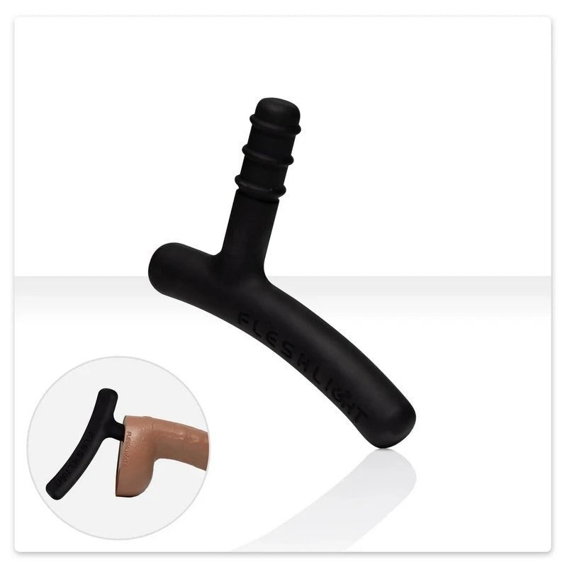 Fleshlight Dildo Handle Power Up Dual Dildo Connector for Hands Free Play - - Realistic Dildos