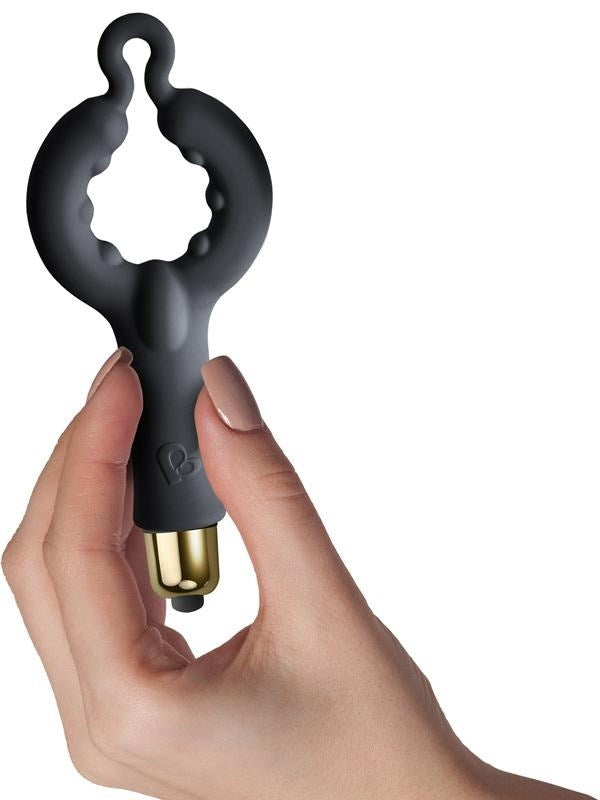 Rocks Off Silhouette Dark Desires Be Mine Vibrator Kit USB Rechargeable - - Vibrator Accessories