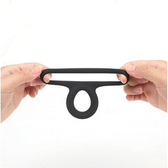 Super Stretchy Cock and Balls Cock Ring by Maia Toys - Stretchy Cock Rings