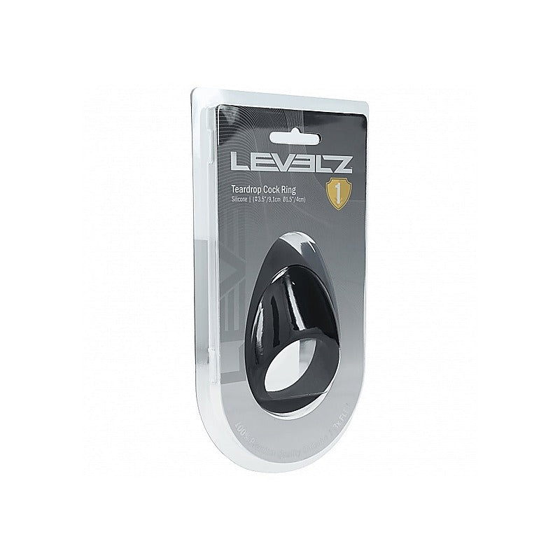 LEVELZ Teardrop Silicone Cock Ring Cock Ring by Shots Toys - Stretchy Cock Rings