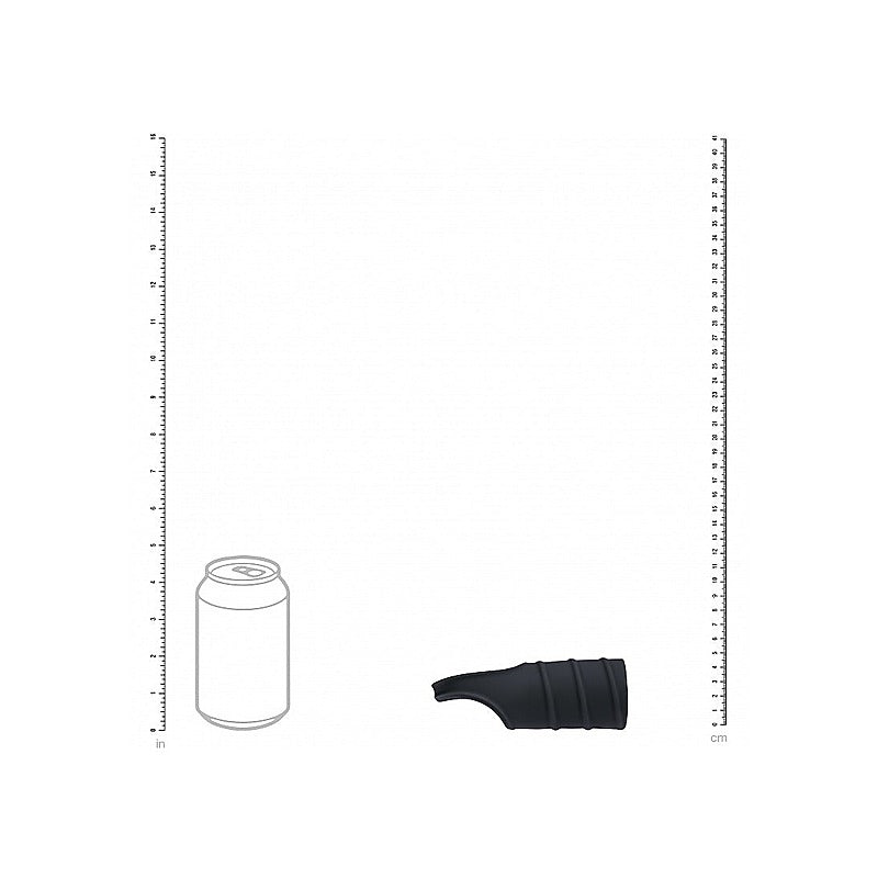 LEVELZ Cock Ring & Ribbed Sleeve Cock Ring with Sleeve - Stretchy Cock Rings