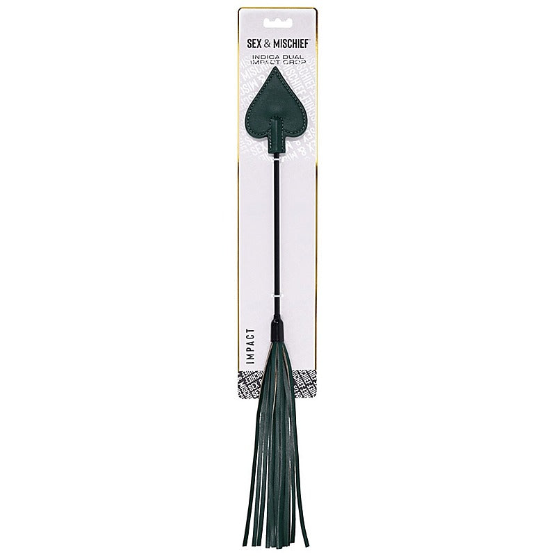 Indica Dual Impact Riding Crop by Sportsheets - Whips And Crops