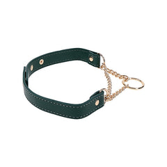 Indica Day Faux Leather Bondage Collar by Sportsheets - Collars and Leads