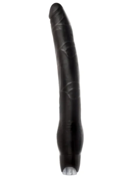 NS Novelties Renegade Monster Meat Supersized Vibrating Dildo Black 30.5cm Dual Motors - - Vibrating Dildos