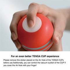 TENGA Air Flow Cushion Design Male Masturbation Cup - - Masturbators and Strokers