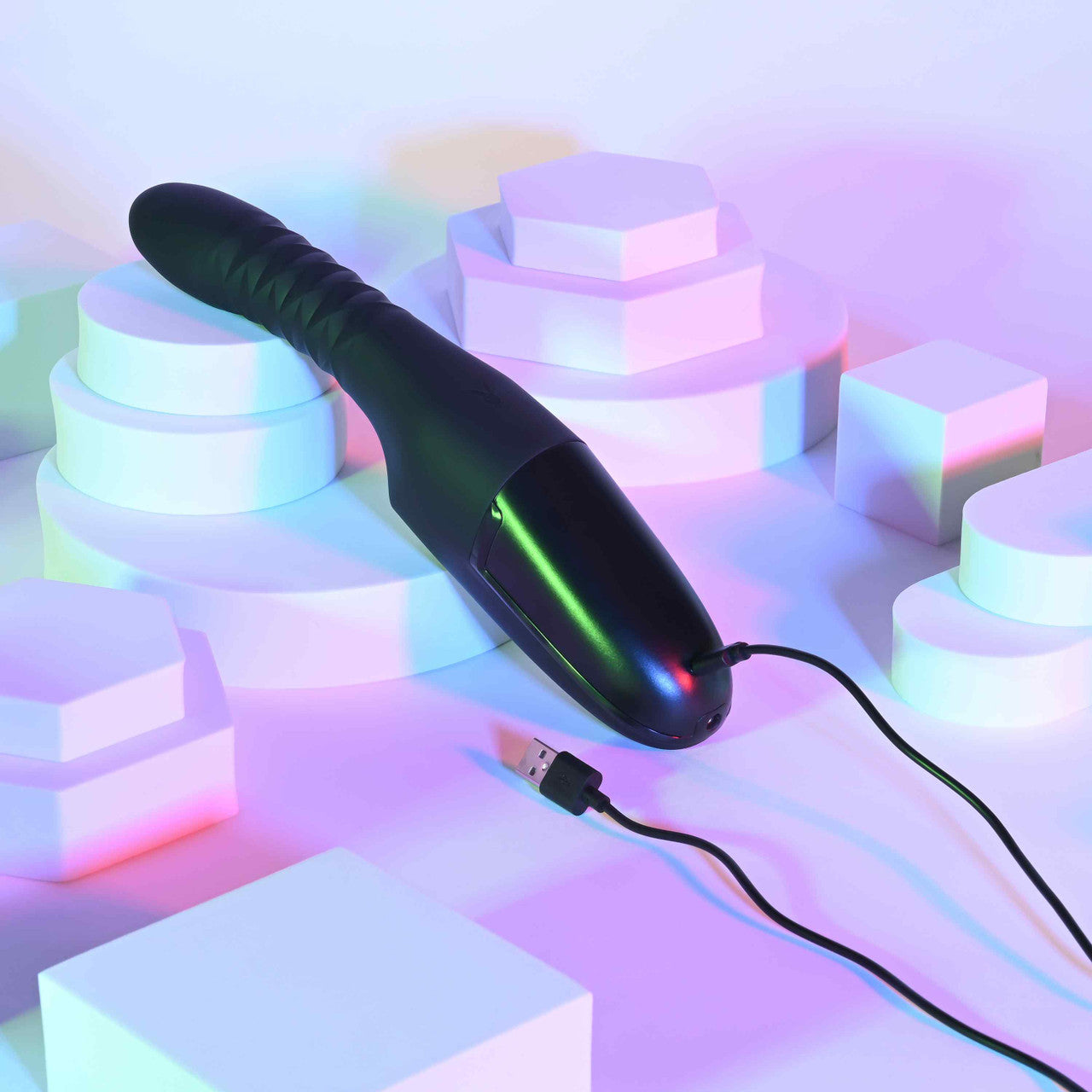 Playboy Pleasure OVERDRIVE Thrusting G Spot Vibrator - - G-Spot Vibrators