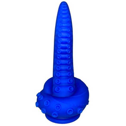 Bed Candy 8.5 Inches Fantasy Tentacle Dildo - Blue - Realistic Dildos