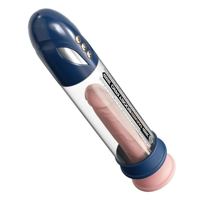 Pipedream Products Pump Worx Max Boost Pro Flow Penis Pump Advanced Suction - - Realistic Butts And Vaginas