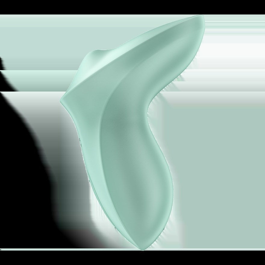 Satisfyer Exciterrr 13 Functions Vibrating Clitoral Stimulator Rolling Patterns - Mint - Rabbit Vibrators