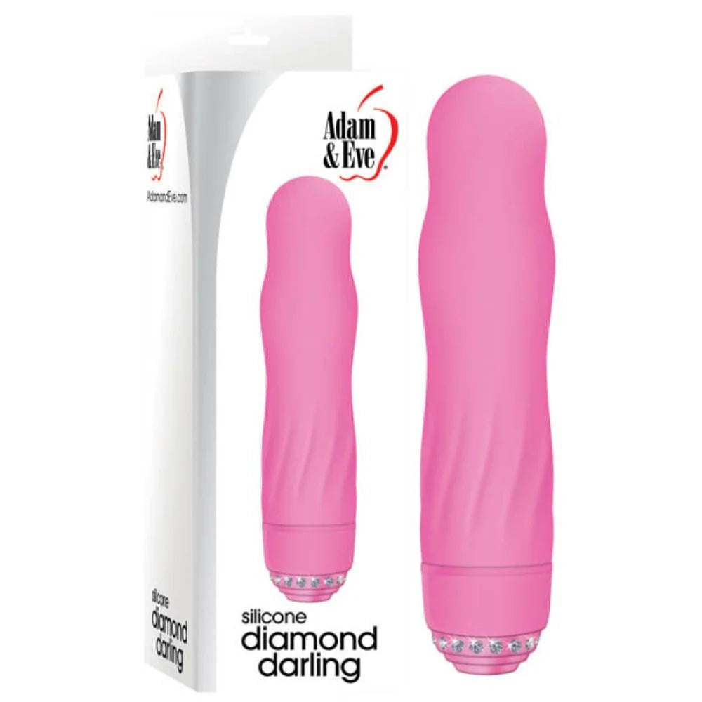 Adam & Eve Diamond Darling Luxurious Pleasure Booster Vibrator - - Bullet Vibrators