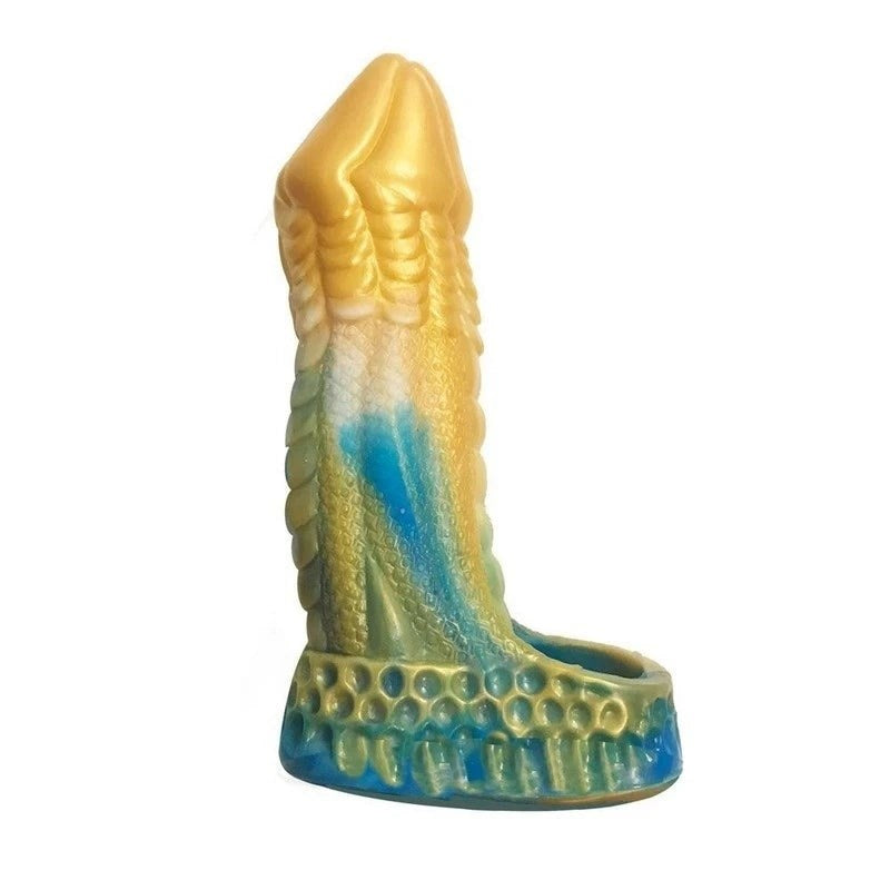 Icon Brands Alien Nation Komodo Penis Extender with Textured Ridges - - Penis Sleeves and Extenders