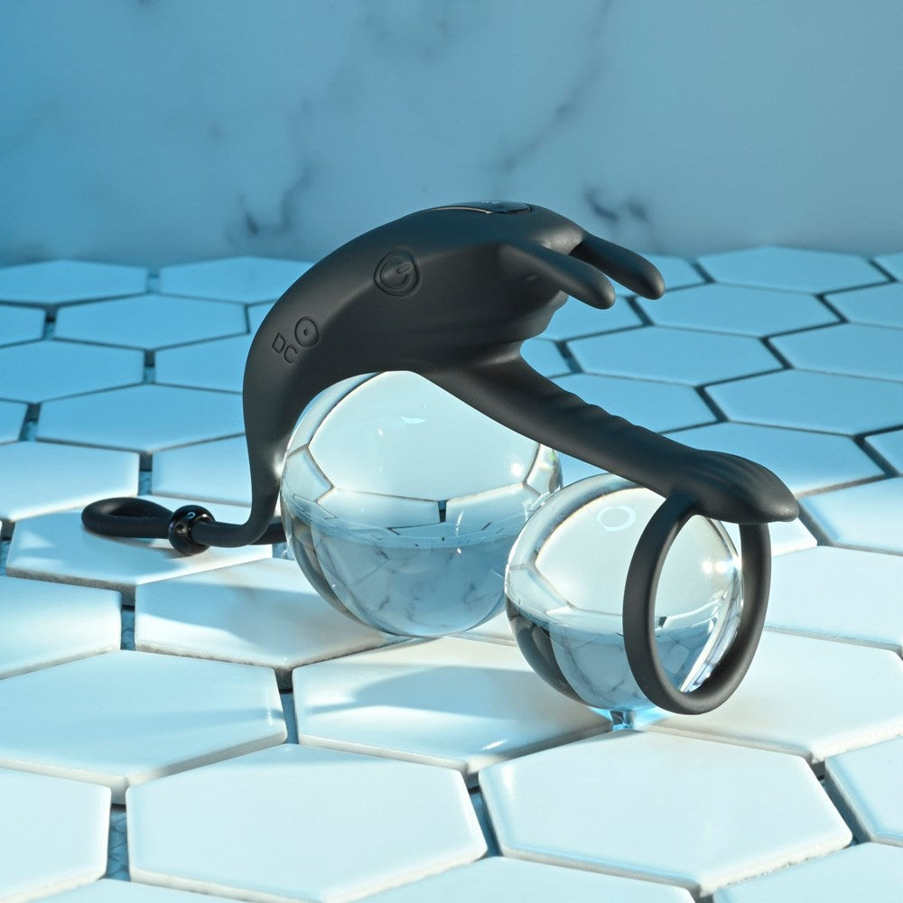 Zero Tolerance Saddle Up Cock and Ball Vibrator - - Cock Rings