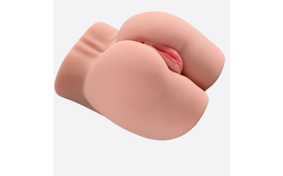 Doc Johnson Bella Butt Torso Vaginal Anal Masturbator - Flesh - Masturbators and Strokers