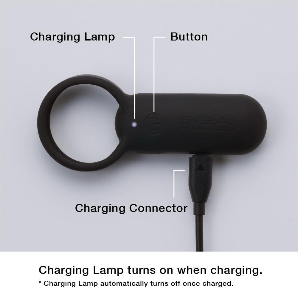 Tenga Svr Waterproof Vibrating Penis Ring - - Vibrating Cock Rings