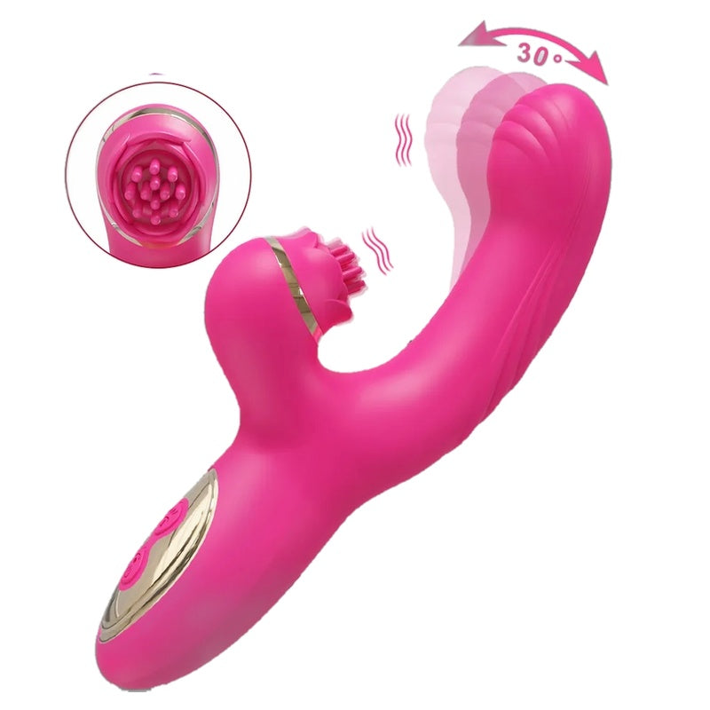 Full Circle Happy Bunny 10 Function Rabbit Vibrator - - Rabbit Vibrators