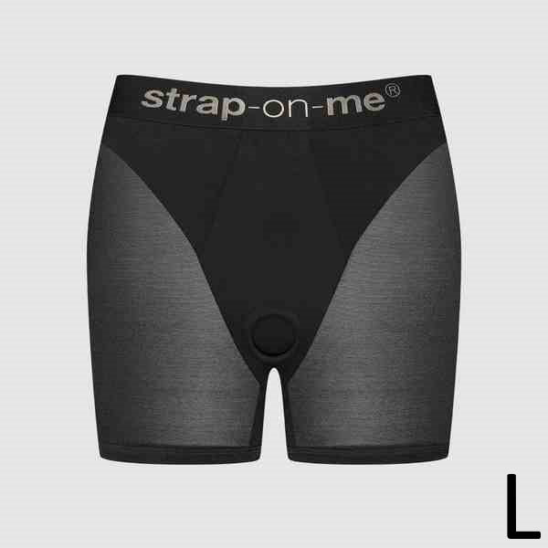 STRAP-ON-ME HALO Strap On Harness Lingerie Black - Strap On Sextoys