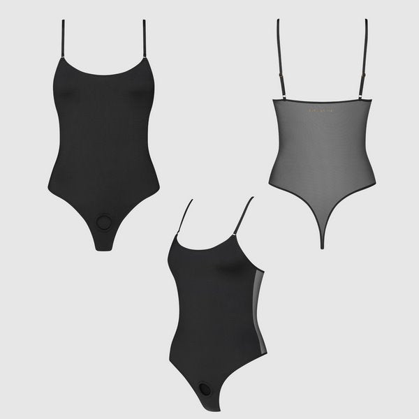 STRAP-ON-ME Full Body Strap On Harness Signature Black - Strap On Sextoys