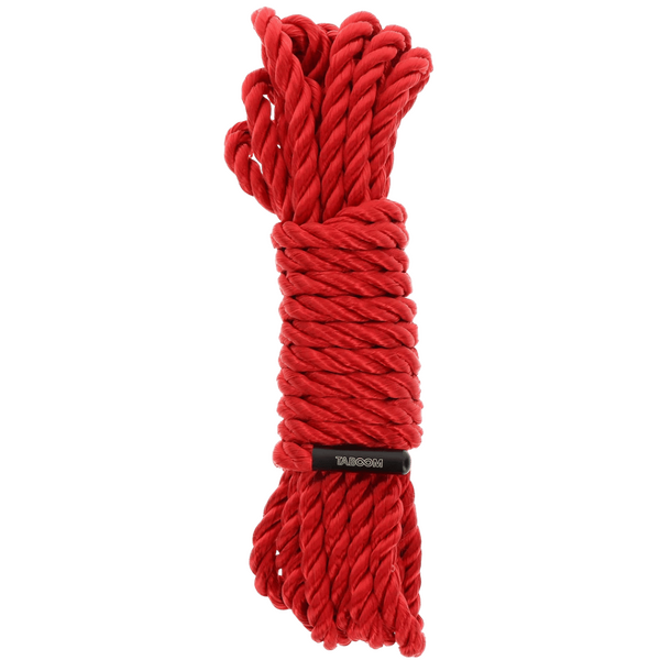Scala BDSM Play High Quality Taboom Bondage Rope Red - 5 Meter - Cuffs And Restraints