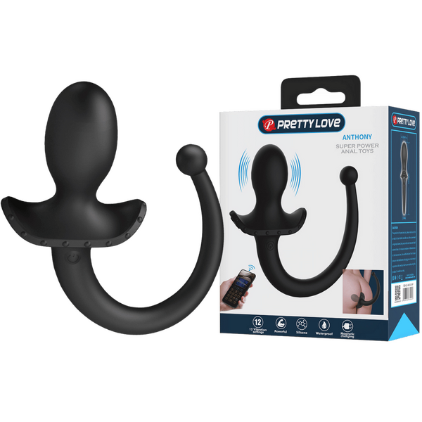 Baile Anthony Vibrating App Control Tail Anal Plug - Butt Plugs