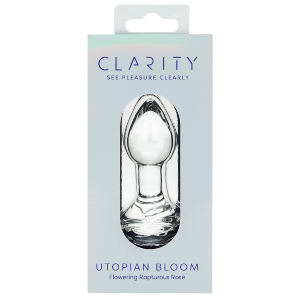 Creative Conceptions Utopian Bloom Glass Butt Plug - Default Title - Glass Sex Toys