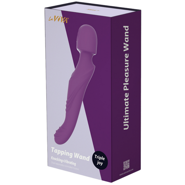La Viva Tapping and Vibrating Body Wand Massager - - Body Wands