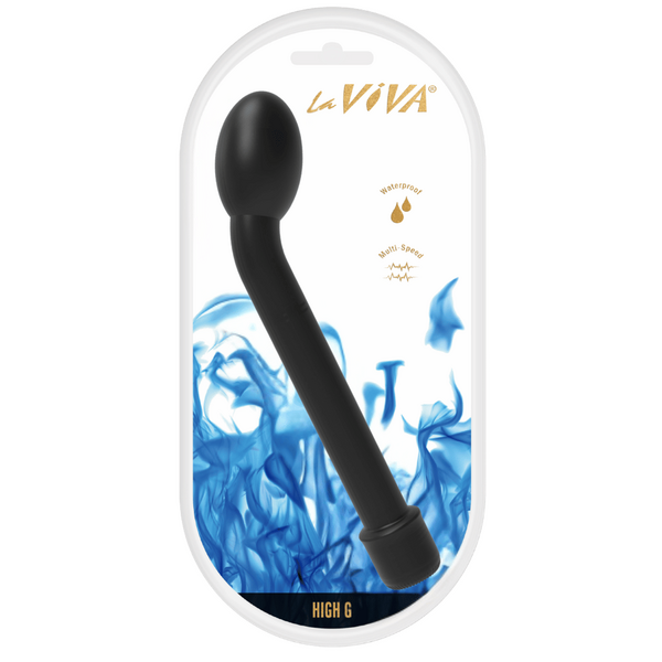 La Viva High G Multi Speed G-Spot Vibrator - Black - G-Spot Vibrators