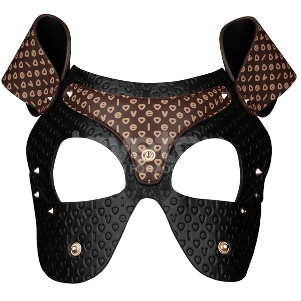 Lovetoy Classic Pup Mask With Removable Muzzle - Masks And Blindfolds