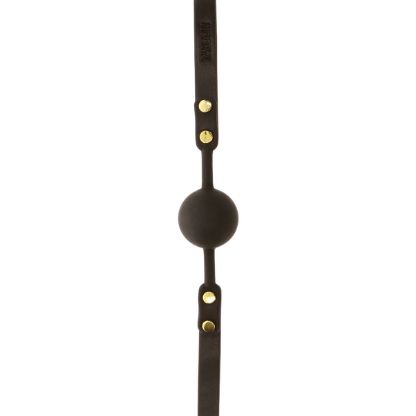 Scala Super Soft Vegan PU Leather Ball Gag - - Bondage Gags and Bits