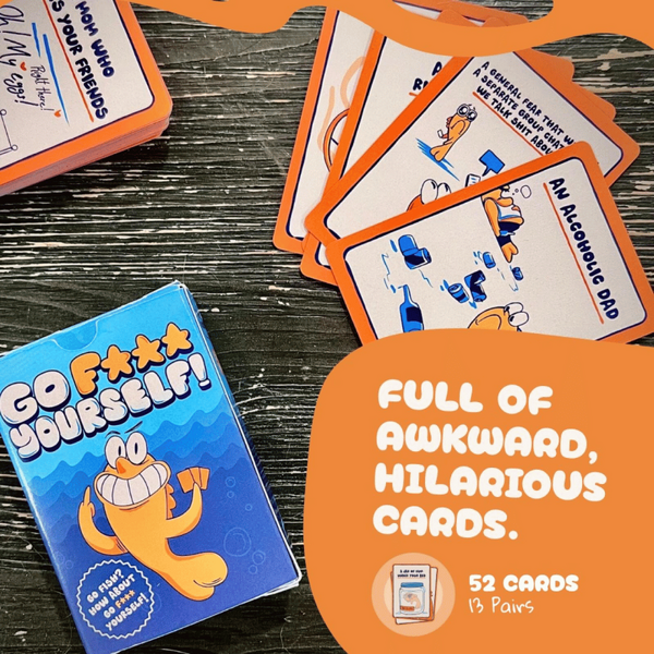 Creative Conceptions Go F*** Yourself! Adult Card Game - - Sex Games, Coupons and Tricks